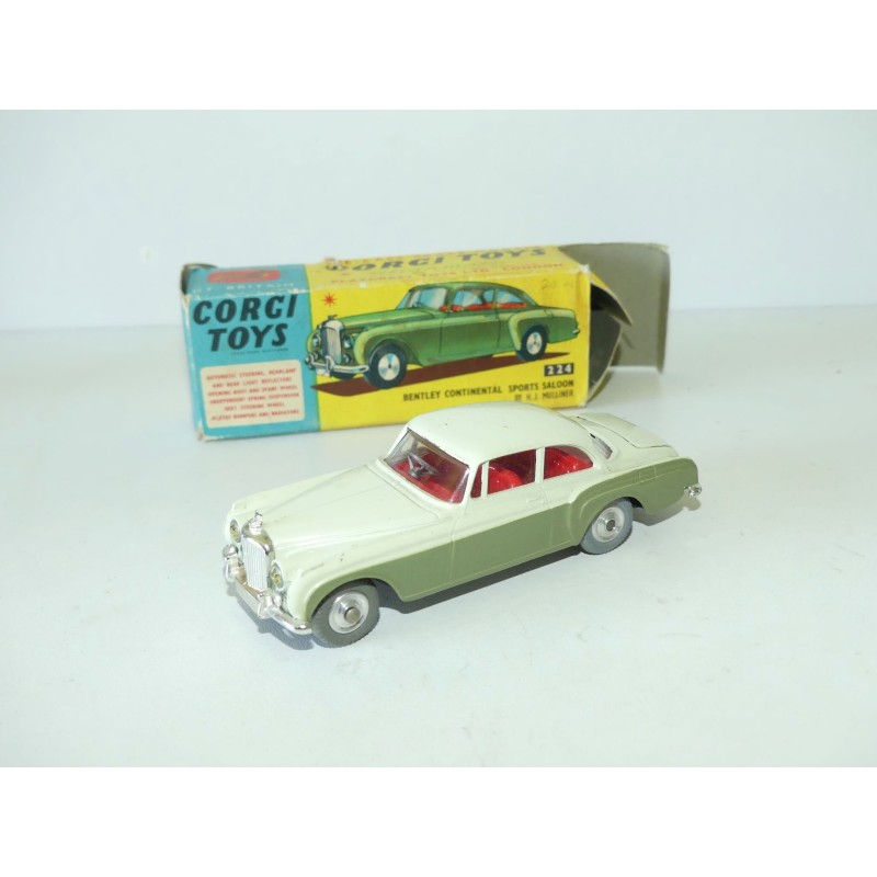 BENTLEY CONTINENTAL SPORT SALOON CORGI TOYS 224