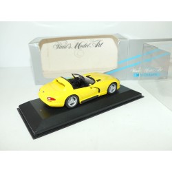 DODGE VIPER CABRIOLET 1993 Jaune MINICHAMPS 1:43