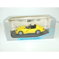 DODGE VIPER CABRIOLET 1993 Jaune MINICHAMPS 1:43