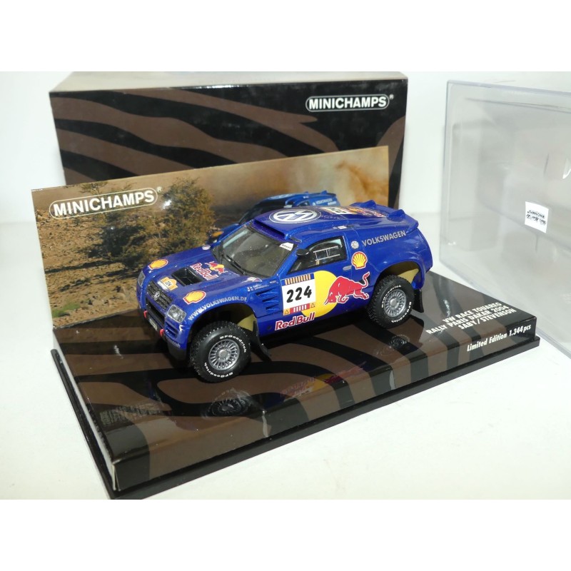 VW TOUAREG N°224 RALLYE A DAKAR 2004 SABY MINICHAMPS 1:43