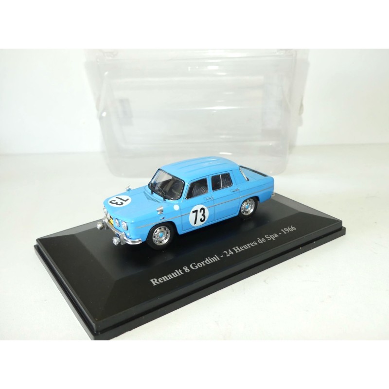 RENAULT 8 GORDINI NÂ°73 24 Heures DE SPA 1966 ELIGOR HACHETTE 1:43
