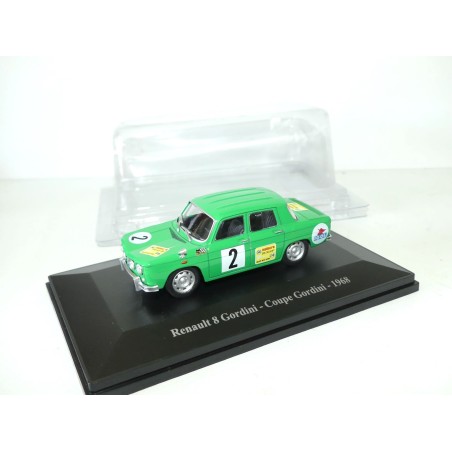 RENAULT 8 GORDINI N°2 COUPE 1968 ELIGOR HACHETTE 1:43
