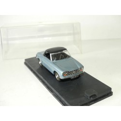 PEUGEOT 204 CABRIOLET Gris Bleuté VEREM 1:43 imperfection