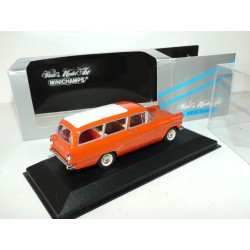 OPEL REKORD P1 CARAVAN 1958-1960 Orange Red MINICHAMPS 1:43