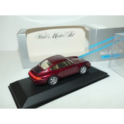 PORSCHE 911 CARRERA 993 1994 Bordeaux MINICHAMPS 1:43