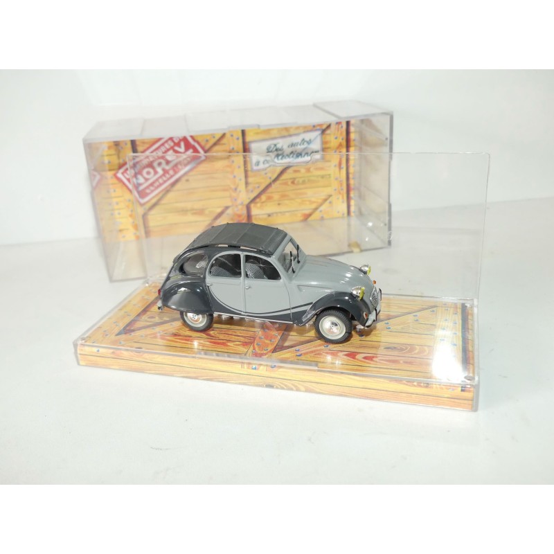 CITROEN 2CV DOLLY Gris et Noir NOREV 1:43