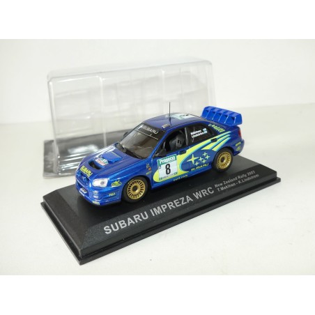 SUBARU IMPREZA WRC RALLYE NEW ZELANDE 2003 MAKINEN ALTAYA 1:43 sous coque