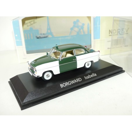 BORGWARD ISABELLA POLIZEI POLICE ALLEMANDE NOREV 1:43
