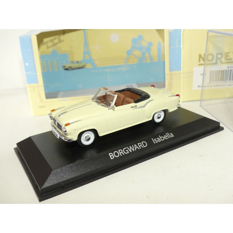 BORGWARD ISABELLA CABRIOLET Crème NOREV 1:43