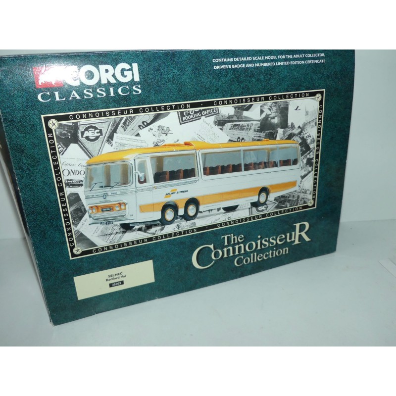CAR BUS BEDFORD VAL PLAXTON SELNEC EXPRESS CORGI 35303 1:50