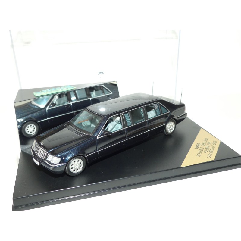 MERCEDES S 600 PULLMAN 1997 Gris Foncé Limousine VITESSE V98050 1:43