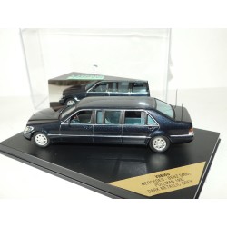MERCEDES S 600 PULLMAN 1997 Gris FoncÃ© Limousine VITESSE V98050 1:43