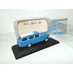 OPEL REKORD P1 CARAVAN 1958-1960 Blue Bleu MINICHAMPS 1:43 dÃ©faut
