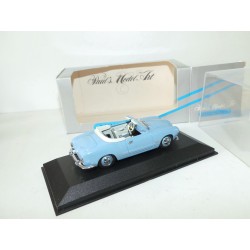 VW KARMANN GHIA CABRIOLET Bleu MINICHAMPS 1:43