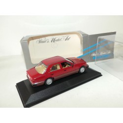 MERCEDES 230 E W124 Rouge MINICHAMPS 1:43
