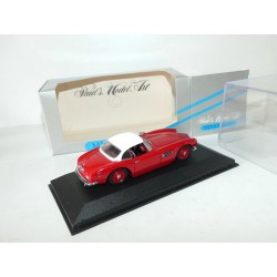 BMW 507 CABRIOLET Capoté Rouge Capote Blanc MINICHAMPS 1:43