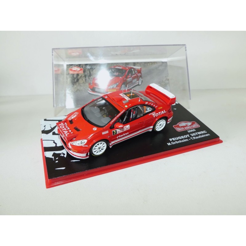 PEUGEOT 307 WRC RALLYE MONTE CARLO 2005 GRONHOLM ALTAYA 1:43  5Ã¨me