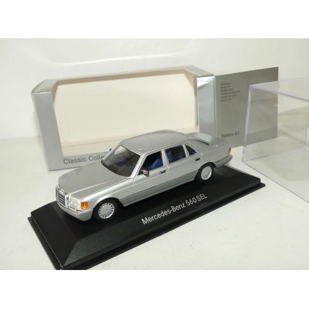 MERCEDES 560 SEL 1989-91 Gris Clair MINICHAMPS 1:43