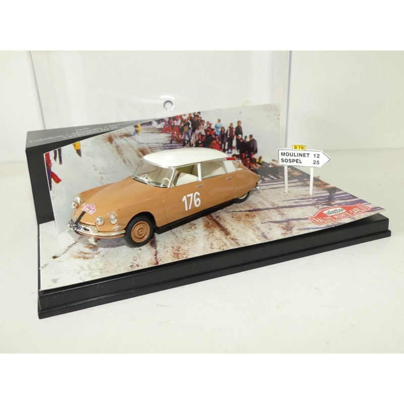 CITROEN DS 19 RALLYE DE MONTE CARLO 1966 VITESSE L102 1:43 1er