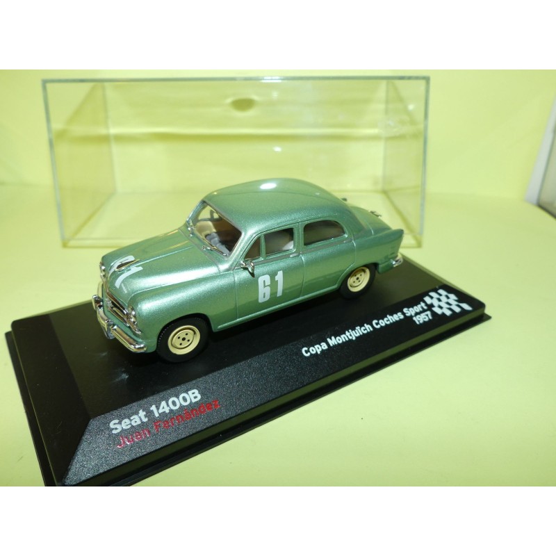 SEAT 1400B RALLYE ESPAGNOL 1957 FERNANDEZ ALTAYA 1:43 8Ã¨me