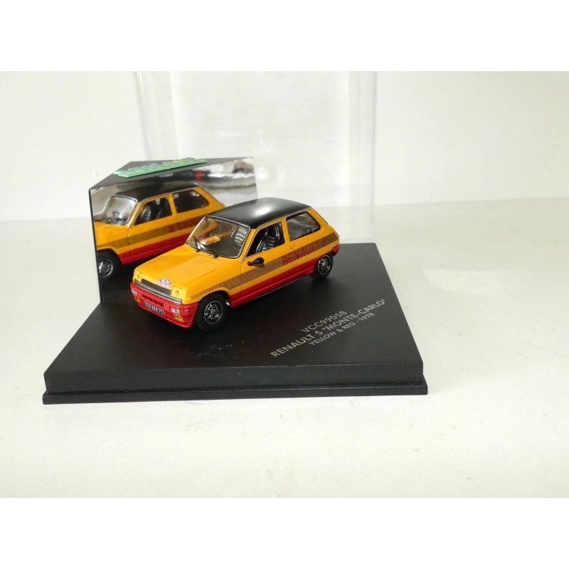 RENAULT 5 MONTE CARLO 1978 Orange et Rouge VITESSE VCC99058 1:43
