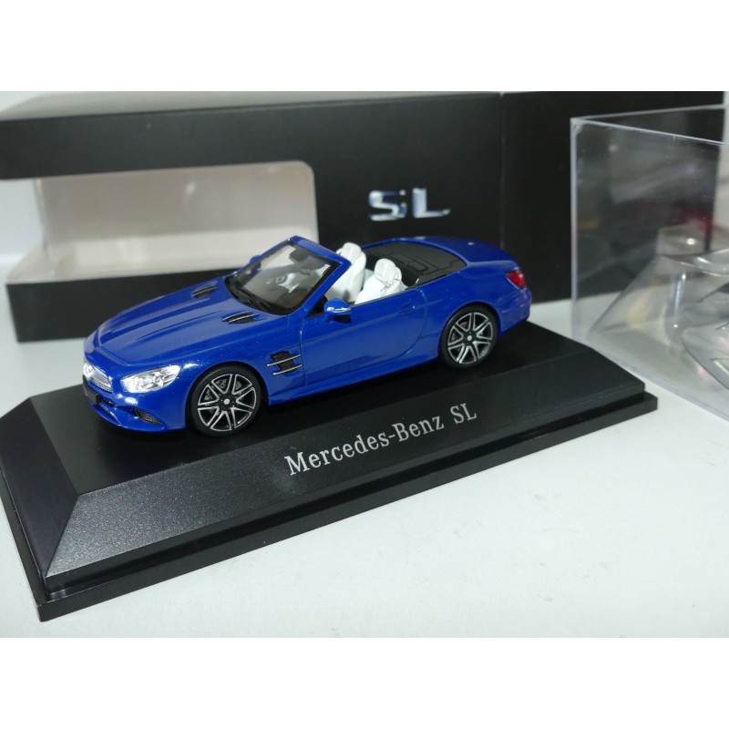 MERCEDES CLASSE SL R231 2016 Bleu SPARK 1:43