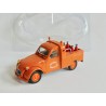 CITROEN 2CV N°062 PICK UP AERO CLUB SAINT YANN NOREV 1:43 sous coque