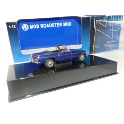 MGB ROADSTER MKII 1969 Bleu AUTOART 1:43