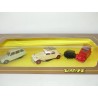 CITROEN AMI 6 BREAK TRACTION+REMORQUE 2CV POMPIERS COFFRET VEREM 1:43