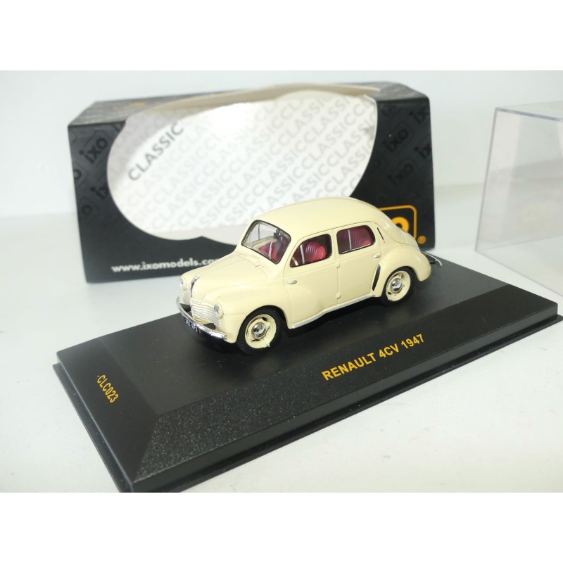 RENAULT 4CV 1947 CrÃ¨me IXO CLC023 1:43