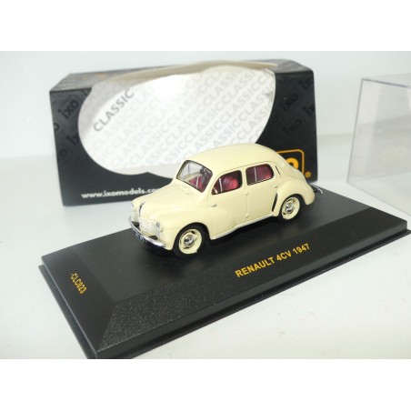 RENAULT 4CV 1947 CrÃ¨me IXO CLC023 1:43