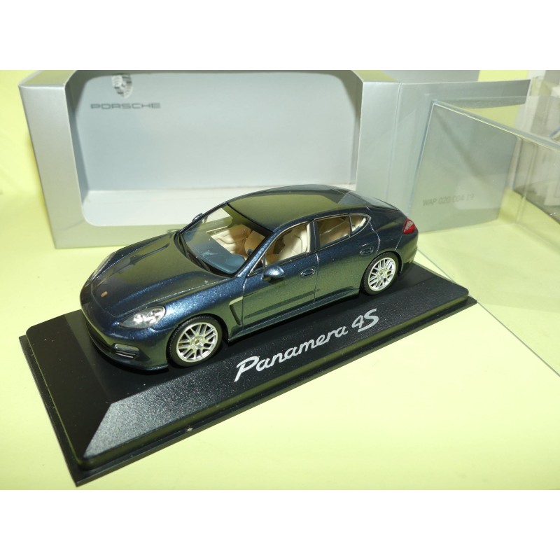 PORSCHE PANAMERA 4S I Phase 1 Bleu MINICHAMPS 1:43