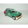 PEUGEOT 205 TURBO 16 RALLYE TOUR DE CORSE 1986 CASABIANCA BURAGO 1:24 BENETTON