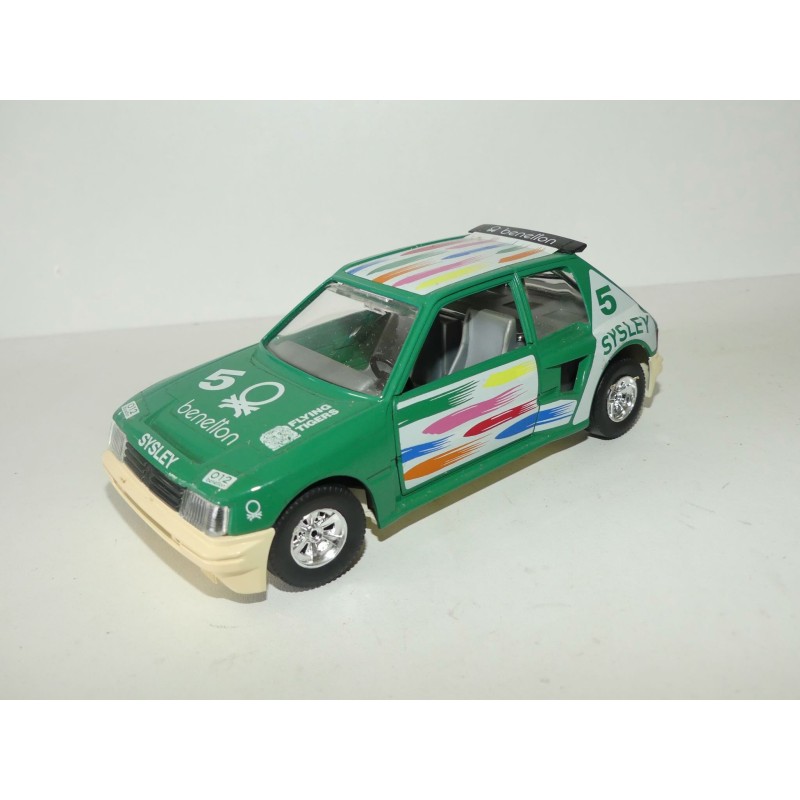 PEUGEOT 205 TURBO 16 RALLYE BURAGO 1:25 1:24 BENETTON