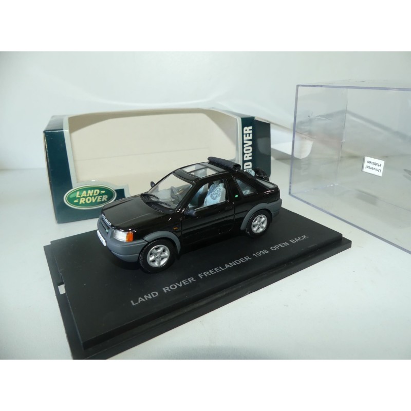 ROVER FREELANDER 1998 OPEN BACH Noir UNIVERSAL HOBBIES 1:43