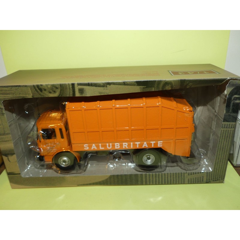 CAMION D'AUTREFOIS N°109 ROMAN 10.215 1975 Camion Poubelle ALTAYA 1:43