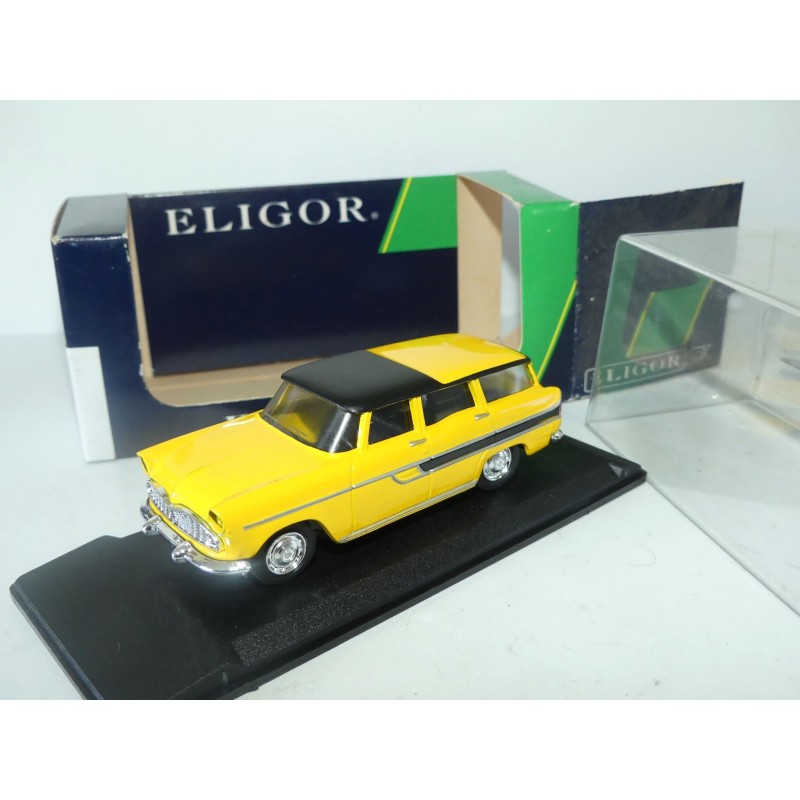 SIMCA MARLY BREAK Jaune et Noir ELIGOR 1:43