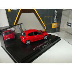RENAULT CLIO III SPORT 2006 Rouge NOREV 1:43
