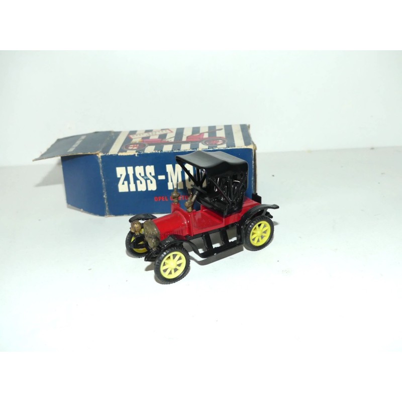 OPEL DOKTOR 1909 Rouge ZISS-MODELL type RAMI 1:43