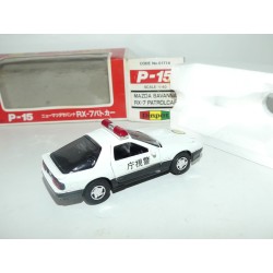 MAZDA SAVANNA RX-7 PATROLCAR POLICE DIAPET YONEZAWA P-15 1:40