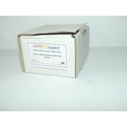 SIMCA ARONDE MESSAGERE 1956 Bleu KIT Monté COMPTOURS 1:43 imperfection