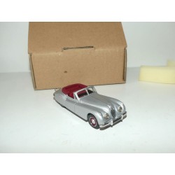 JAGUAR XK 140 CABRIOLET 1956 Gris KIT Monté RECORD 1:43