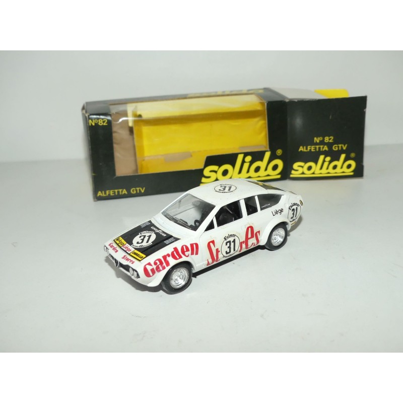 ALFA ROMEO GTV N°31 GARDEN STORES SPA 1973 SOLIDO 1:43