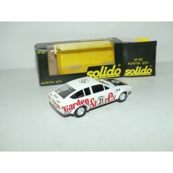 ALFA ROMEO GTV N°31 GARDEN STORES SPA 1973 SOLIDO 1:43