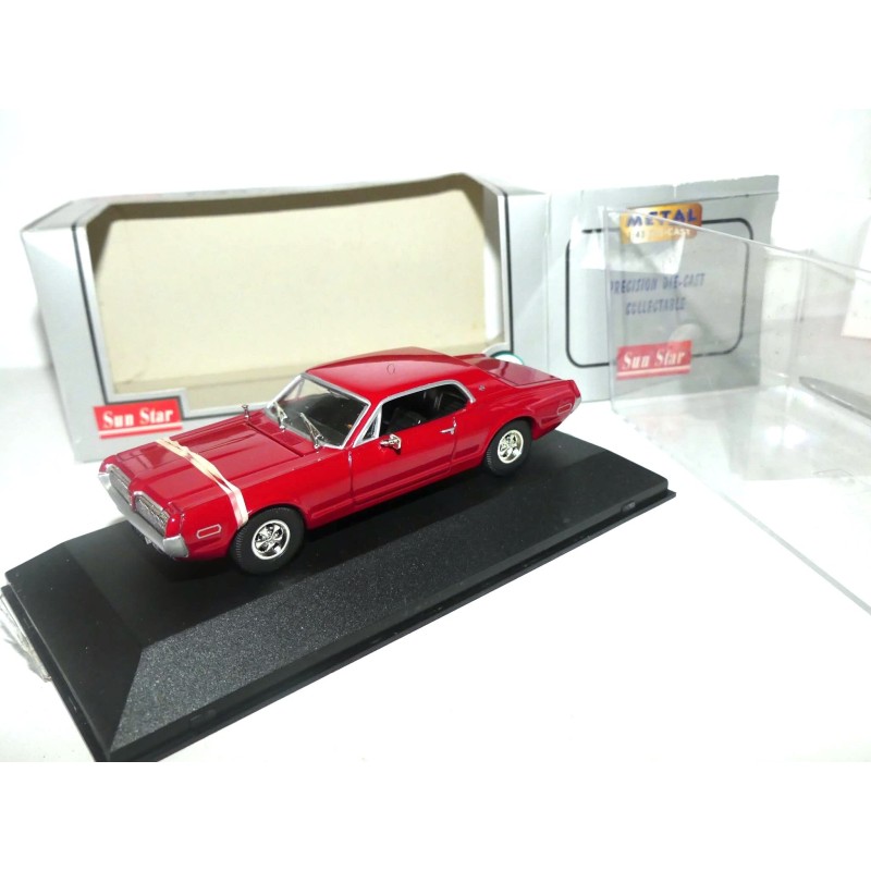 MERCURY COUGAR 1968 Rouge SUNSTAR 1:43
