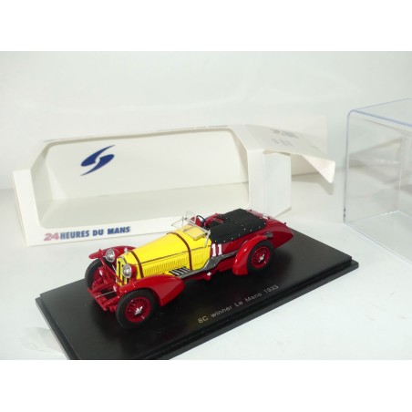 ALFA ROMEO 8C N°11 LE MANS 1933 SPARK 43LM33 1:43