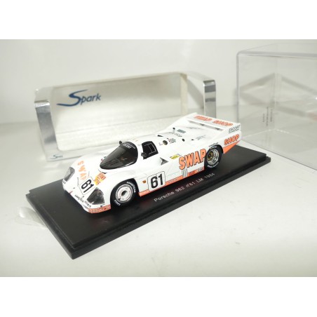 PORSCHE 962 N°61 LE MANS 1984 SPARK S1910 1:43