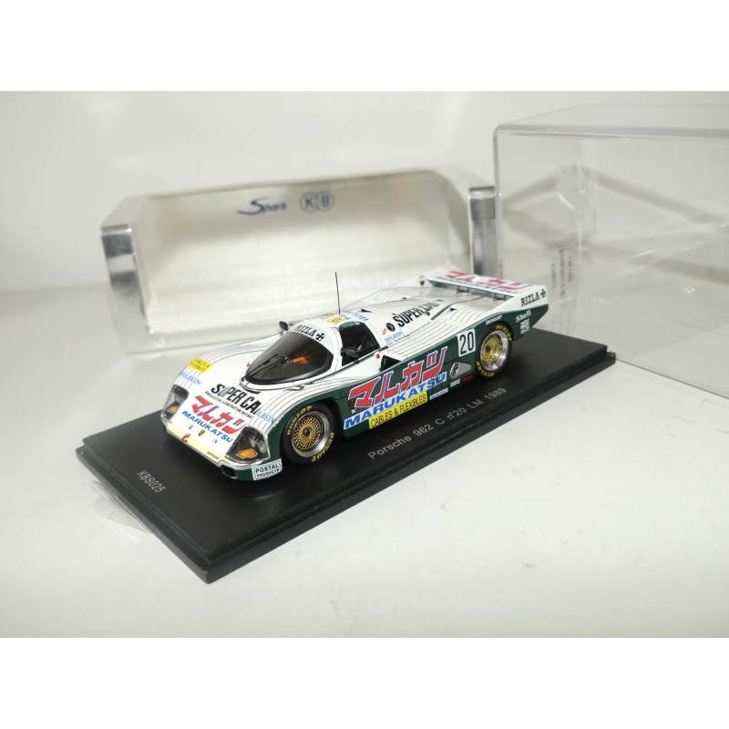 PORSCHE 962 C N°20 LE MANS 1989 SPARK KBS025 1:43