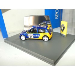 RENAULT CLIO S1600 RALLYE MONTE CARLO 2003 TIRABASSI UNIVERSAL HOBBIES 1:43 17Ã¨me