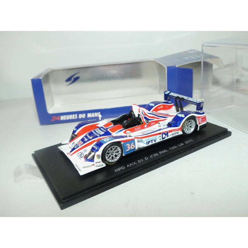 HPD ARX 01 D RML N°36 LE MANS 2011 SPARK S2534 1:43 